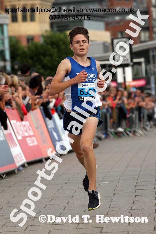 Boys Junior Great  North Run, Newcastle/Gateshead. Photo: David T. Hewitson/Sports for All Pics